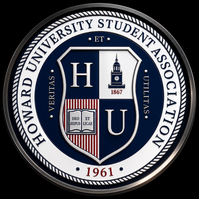Seal of the Howard University Student Association, founded 1961