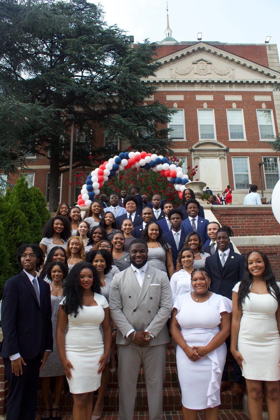 HUSA Senate members gathered on Howard University's campus